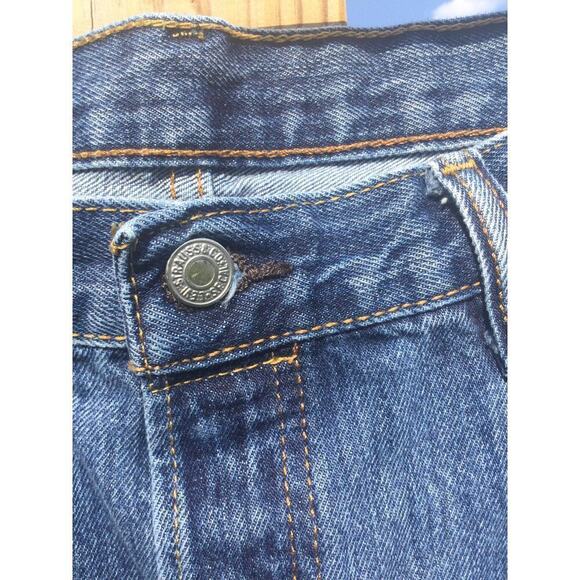 Vintage Levi’s 501 mens Blue Jeans medium Wash Denim 36 x 32 Red Tag R 90s - Picture 3 of 13